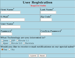 User Registration Form Using Jsp Jspbeans User Registration Form Using Jsp Registration Form Using Jsp Create A Simple Re Registration Form Registration Users