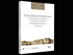 Centrul de studii în dreptul concurenţei centrul de drept constituţional şi instituţii politice centrul de drepturile omului. Culegere De Explicatii Ale Raspunsurilor La Subiectele De La Examenele De Admitere La Facultatea De Drept Universitatea Din Bucuresti Libraria Ujmag