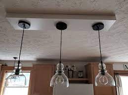 Go back where the ceiling light is to be installed. How To Make A Kitchen Island Pendant Light Box Diy Kitchen Island Lighting Pendant Island Pendant Lights Light Box Diy