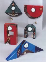 Funky Retro Clocks By Kmk Retro Clock Unique Clocks Retro