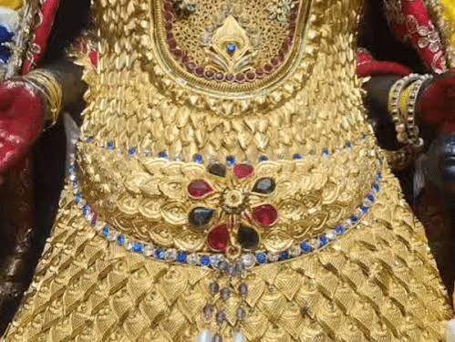 Kurukshetra Bhadrakali Temple Navratri | Goddess Wears Gold Plated Dress
