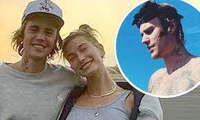 Justin Bieber beams next to wife Hailey on the tarmac before jetting off to  an unknown destination | Daily Mail Online