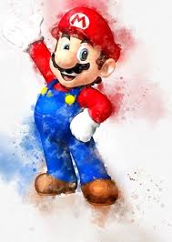 Set Of 6 Super Mario Super Mario Poster Super Mario Etsy In 2020 Super Mario Art Super Mario Mario