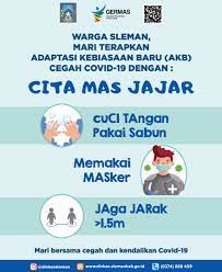 Perilaku Hidup Bersih Dan Sehat Cegah Covid 19 Dinas Kesehatan Sleman