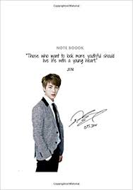 Hoseok jhope bts transparent photo card card Bts Notebook And Journal For Army And Kpop Lovers Jin Rm Jhope Suga Jimin V Jungkook Book 7 10 Po 100 Page White A Beautiful Design Bts Jin Rm Jhope Suga Jimin V Jungkook 5 Kob Kob