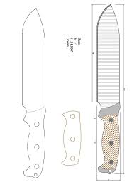 Si cocina, un cuchillo de. B Yron2 Pdf Onedrive Knife Patterns Knife Template Knife