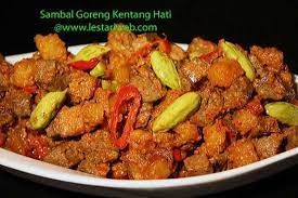 Rezepte Aus Indonesien Kartoffeln Rinderleber In Scharfe Kokossauce Sambal Goreng Kentang Hati