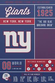 The Chic Type Blog Ny Giants Football New York Giants Football New York Giants Logo