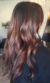 Fall Hair Color Idea Brunette With Subtle Hints Of Dark Red Hair Styles Rose Gold Hair Brunette Brunette Hair Color