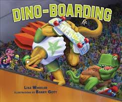 Dino Boarding Carolrhoda Picture Books Junior Library Guild Selection By Lisa Wheeler Http Www Amazon Com Dp 1467702137 Ref Picture Book Dinos Hardcover