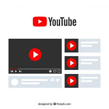 Download Youtube Player With Flat Design For Free Youtube Design Youtube Youtube Views