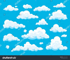 Vector Set Of Cartoon Clouds Isolated On Blue Background Collection Of Cloud Icons In Flat Style Cloudscape Illustration Sy Cartoon Clouds Clouds Cloud Icon Search more hd transparent cartoon clouds image on kindpng. pinterest