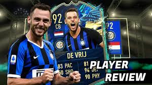 Tots la liga is revealed on may 7th, 2021. Fifa 21 Tots De Vrij Player Review 92 Rated Dutch Cheap Beast Tots Defender Review Youtube