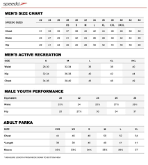 36 Abundant Speedo Endurance Size Chart