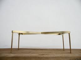 If a table is going to bear a heavy load, check the leg's weight restriction. Modern Brass Dining Table Legs 28 H X 24 W X Etsy