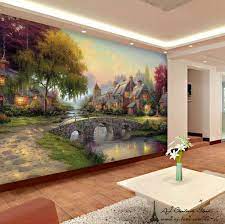 Nature will always be a part of our lives. Cobblestone European Village Full Wall Mural Photo Wallpaper Home Decal 3d Kids Wall Murals Photo Mural Wall Murals Painted