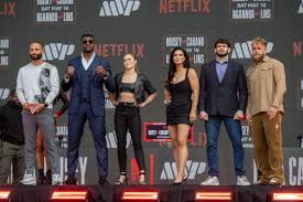 Ronda Rousey vs Gina Carano Netflix card matchup saved by replacement for injured Lorenz Larkin