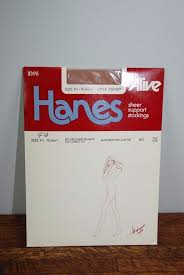 2x hanes alive sheer support stockings size 9 1 2 10 short