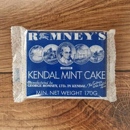 Romney's Kendal Mint Cake x Burberry Collaboration