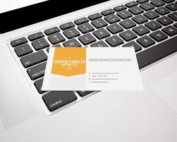 Free Business Card Mockup On Apple Keyboard 40 4 Mb Graphictwister Com Business Card Mock Up Download Business Card Free Business Cards