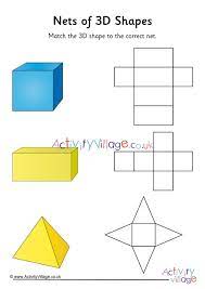 Learn vocabulary, terms and more with flashcards, games and other study tools. Nets Of 3d Shapes Worksheet Set 1