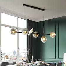 white glass shade modern rustic