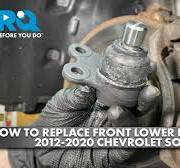 How to Replace Front Lower Ball Joints 2012-2020 Chevrolet Sonic