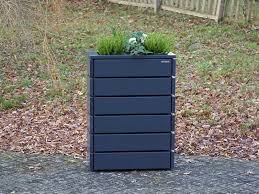 Pflanzkasten Pflanzkubel Hochbeet Sichtschutz Wetterfestes Holz Pflanzkasten Wetterfestes Holz Hochbeet