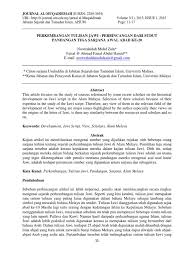 Perkembangan Tulisan Jawi Menurut Pandangan Sarjana