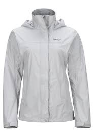 Marmot Precip Womens Lightweight Waterproof Rain Jacket Platinum X Small