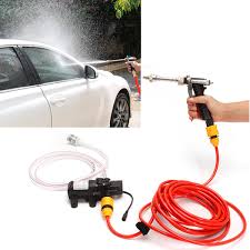 What works for cleaning siding might not work for eliminating grease from industrial machinery. Portable High Pressure Washer Power Pump Self Priming Car Wash Kit 12v 65w Sale Pressure Washers Outdoor Power Equipment