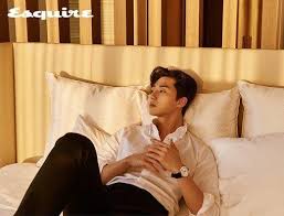 park seo joon talks about the difficulty of studying english in esquire aktor aktris aktor korea