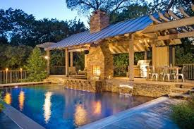 Outdoor Kitchens A Plunge Pools Best