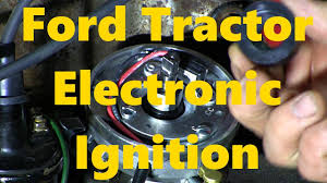 Wire alternator harness for ford 2n 8n 9n tractors. Ford Naa Jubilee 8n Electronic Ignition Installation Youtube