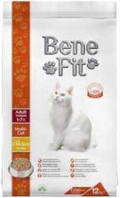 benefit multicat tavuklu yetiskin kedi mamasi 12 kg kedi