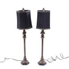 4.2 out of 5 stars with 9 ratings. Lot Art Contemporary Candlestick Buffet Lamps