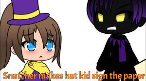 Snatcher Makes Hat Kid Sign The Paper Youtube