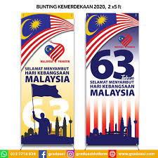 Latar belakangminggu sambutan kemerdekaan 2017 telah dirasmikan di gelanggang badminton, sk sungai anak pada 5 matlamat:matlamat utama penganjuran aktiviti bersempena sambutan hari kebangsaan dan hari malaysia adalah bagi memupuk semangat patriotisme dan cintakan negara. Bunting Sambutan Hari Kebangsaan Kemerdekaan 2020 Malaysia Prihatin 2 X 5 Ft Shopee Malaysia