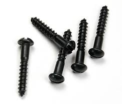 Black Wood Screws Rustic Pyramid Head Wood Screws Wood Screws Black Wood Pyramid Head