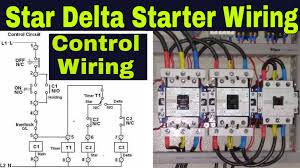 Most induction motors are started directly on line, but when very large motors are started that way, they cause a disturbance of voltage on the supply lines due to large starting curr… Yk Electrical Star Delta Starter Control Wiring By Yk Electrical Facebook