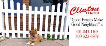 Clinton fence company is a family owned business with over 60 years experience in fencing and reply:teri, yes clinton fence does service the northern virginia area. Clinton Fence Home Facebook