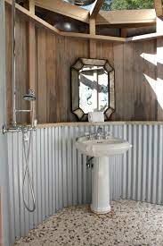 It shows how we did and compares the cost. Galvanized Corrugated Metal Bathroom Ideas Houzz