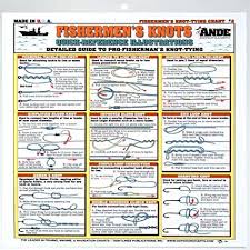 fishermans fishermans knot tying chart 2