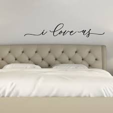 Wall sticker home vinyl wall art decal love wording quotes bedroom decoration 61. I Love Us Wall Decal Master Bedroom Wall Decor Romantic Etsy Bedroom Wall Decor Above Bed Master Bedroom Wall Decor Wall Decor Bedroom
