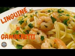 Linguine Ai Gamberetti Usiamo Anche I Surgelati Youtube