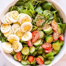 best ever spinach salad so easy