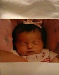 My beautiful daughter and grandson the 200th baby born at the Friendlies  Private Hospital 1995