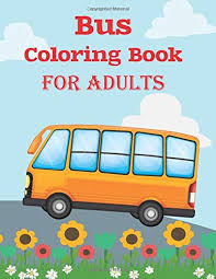 Tayo the little bus character coloring page. Bus Coloring Book For Adults School Bus Tayo The Little Bus Coloring Book Publishing Mhr 9798670935456 Amazon Com Books
