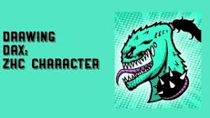 Easy sketching step by step for beginners (from sketch to finish). Drawing Dax Zhc Character Youtube