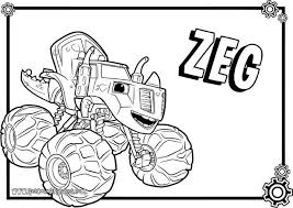 Printable Blaze And The Monster Machines Coloring Pages In 2020 Coloring Pages Monster Coloring Pages Coloring Pages To Print